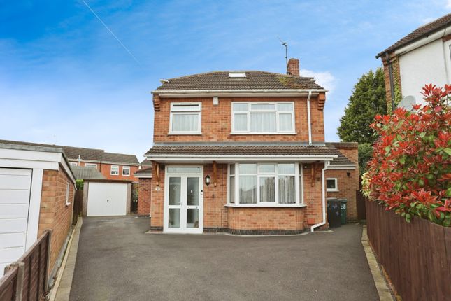 Thumbnail Detached house for sale in Lansdowne Avenue, Shepshed, Loughborough, Leicestershire