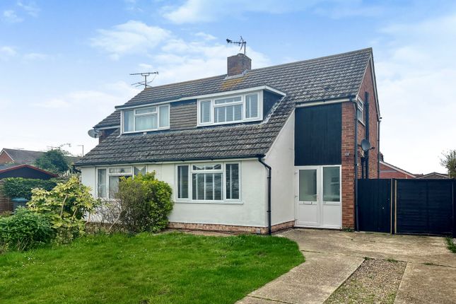 Thumbnail Semi-detached house for sale in Chatsworth Crescent, Trimley St. Mary, Felixstowe