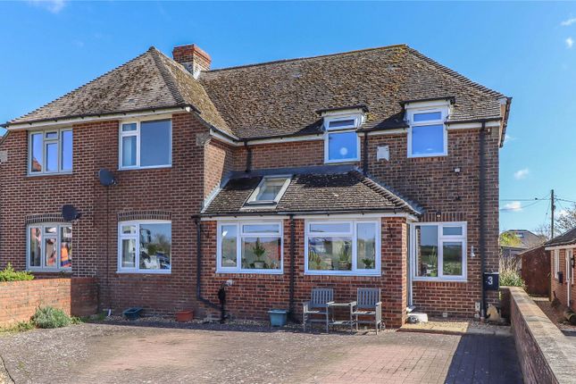 Thumbnail Semi-detached house for sale in New Road, Middle Wallop, Stockbridge, Hampshire