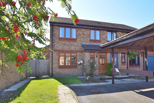 Thumbnail Semi-detached house to rent in Kaplan Close, Shenley Lodge