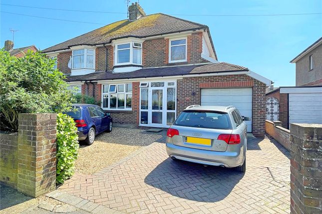Thumbnail Semi-detached house for sale in Southfields Road, Littlehampton, West Sussex