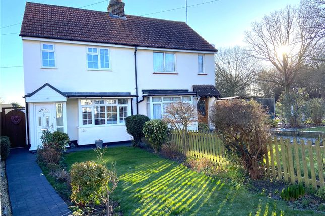 Thumbnail Semi-detached house for sale in The Close, Kingsley Lane, Benfleet, Essex