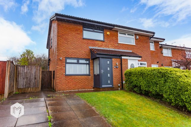 Thumbnail Semi-detached house for sale in Cornfield Close, Bury, Greater Manchester