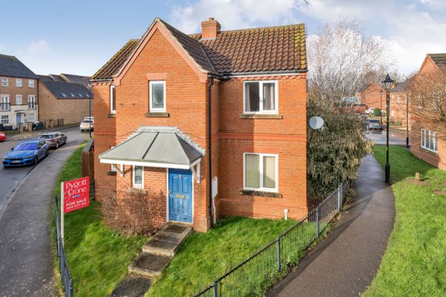 Thumbnail Detached house for sale in Robins Crescent, Witham St. Hughs, Lincoln