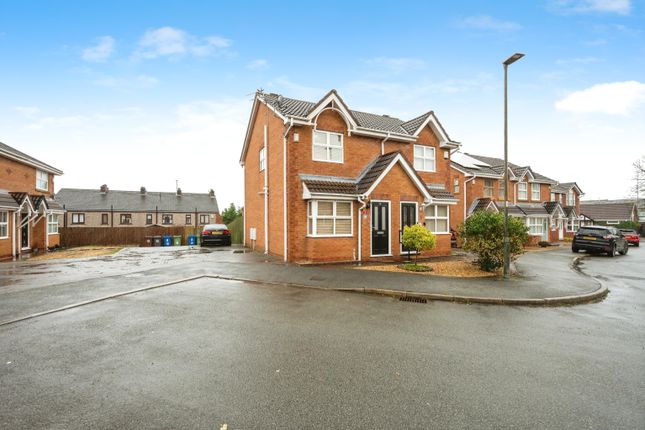 Semi-detached house for sale in Barwell Close, Golborne, Warrington, Greater Manchester