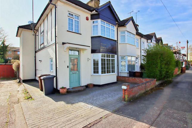Thumbnail End terrace house for sale in Essex Road, Borehamwood