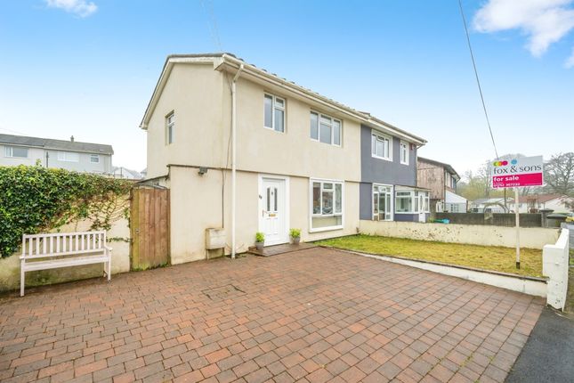 Semi-detached house for sale in Dryburgh Crescent, Plymouth