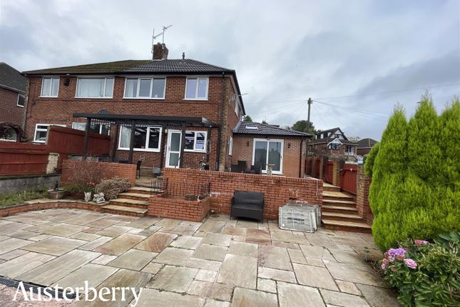 Semi-detached house for sale in Fernlea Grove, Longton, Stoke-On-Trent