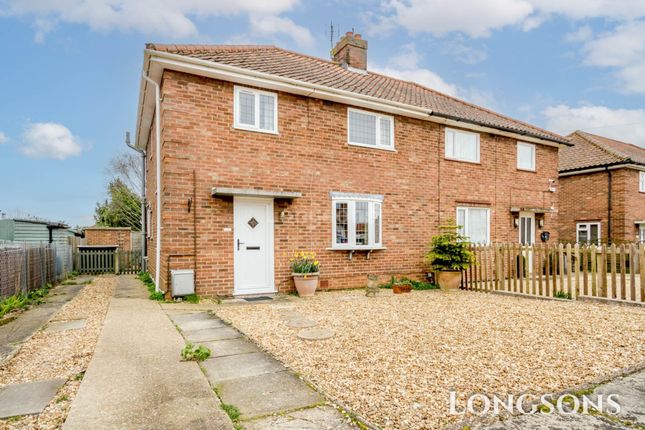 Semi-detached house for sale in The Oaklands, Swaffham