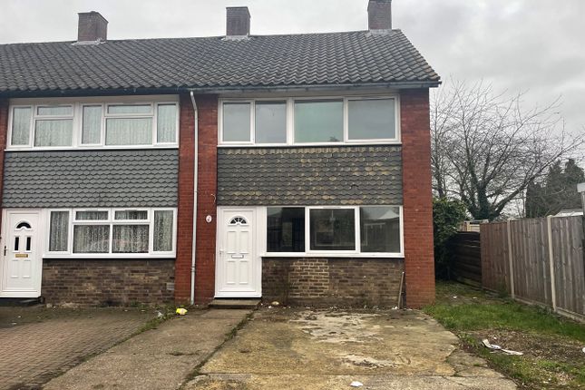 Thumbnail End terrace house to rent in Bury Avenue, Hayes
