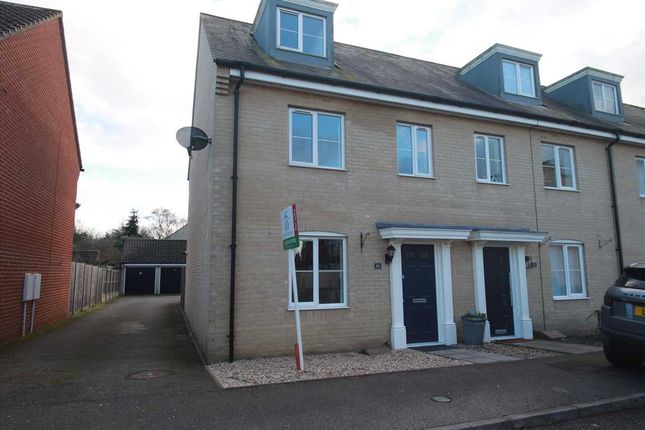 Thumbnail End terrace house for sale in The Combers, Kesgrave, Ipswich