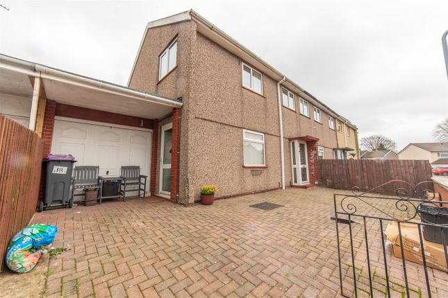 Thumbnail End terrace house for sale in Shakespeare Road, St. Dials, Cwmbran