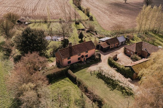 Detached house for sale in Badingham Road, Dennington, Suffolk