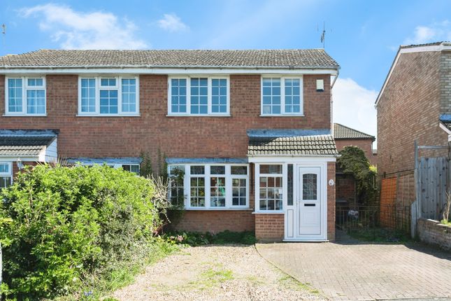 Thumbnail Semi-detached house for sale in Swallow Close, Buckingham