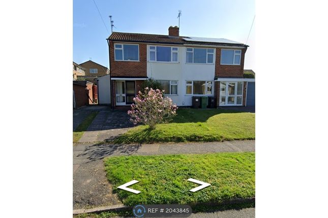 Thumbnail Semi-detached house to rent in Tiverton Road, Loughborough