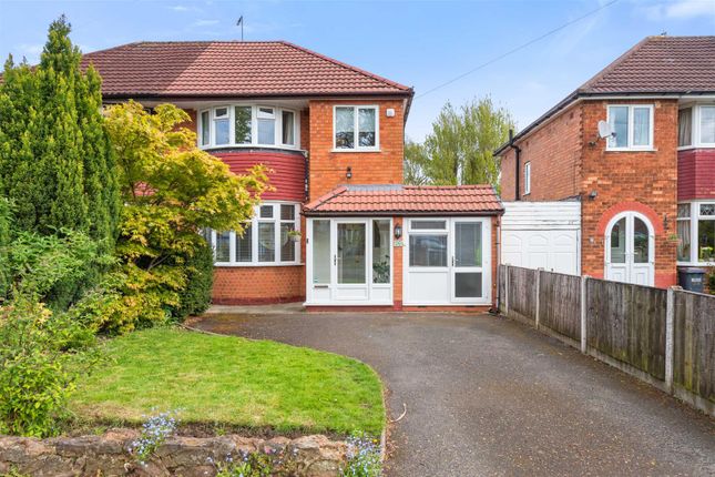 Thumbnail Semi-detached house for sale in Thurlston Avenue, Solihull