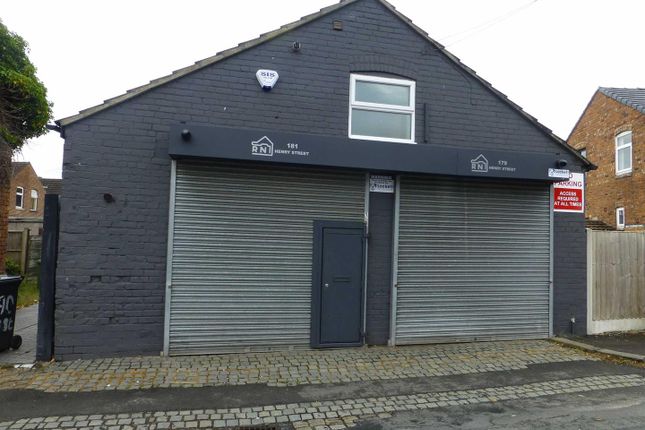 Thumbnail Commercial property for sale in Henry Street, Crewe