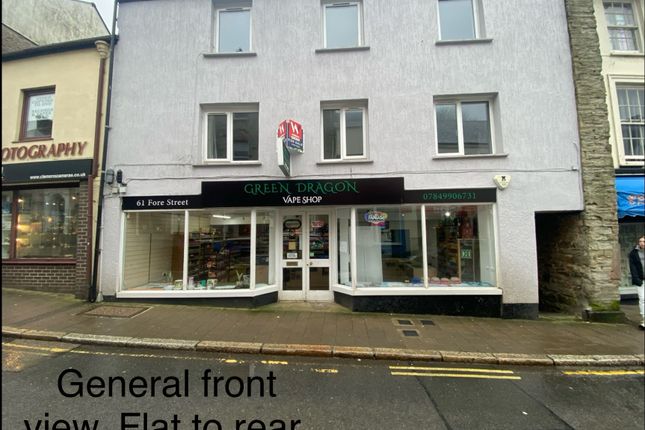 Thumbnail Flat for sale in 61 Fore Street, Bodmin, Cornwall