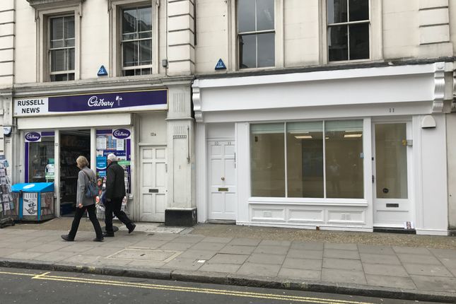 Retail premises to let in Great Russell Street, Fitzrovia