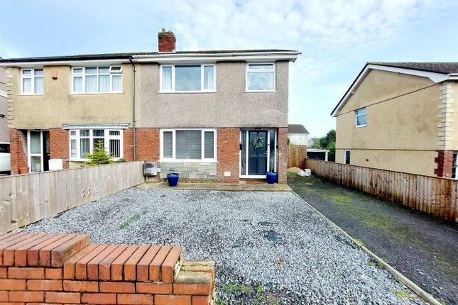 Semi-detached house for sale in Plas Croeso, Gorseinon, Swansea