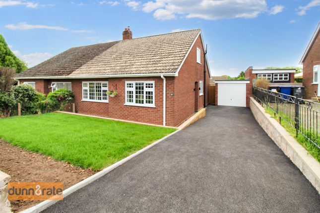 Thumbnail Semi-detached bungalow for sale in Charles Cotton Drive, Madeley, Crewe