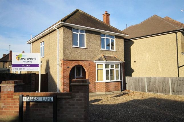 Thumbnail Property to rent in Marsh Lane, Addlestone, Surrey