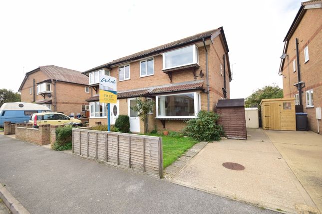 Thumbnail Semi-detached house to rent in Sandown Close, Deal