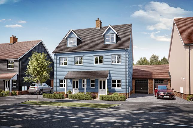 Semi-detached house for sale in "The Cumberland" at Kelvedon Road, Tiptree, Colchester
