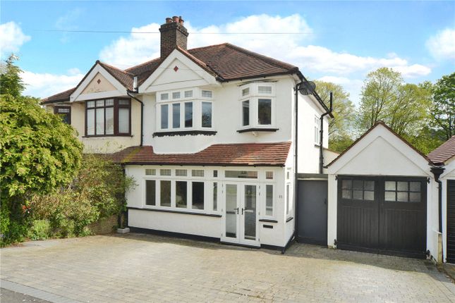 Semi-detached house for sale in Pine Walk, Banstead, Surrey