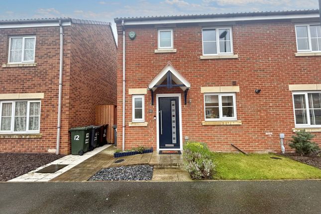 Semi-detached house for sale in Earlsmeadow, Shiremoor, Newcastle Upon Tyne