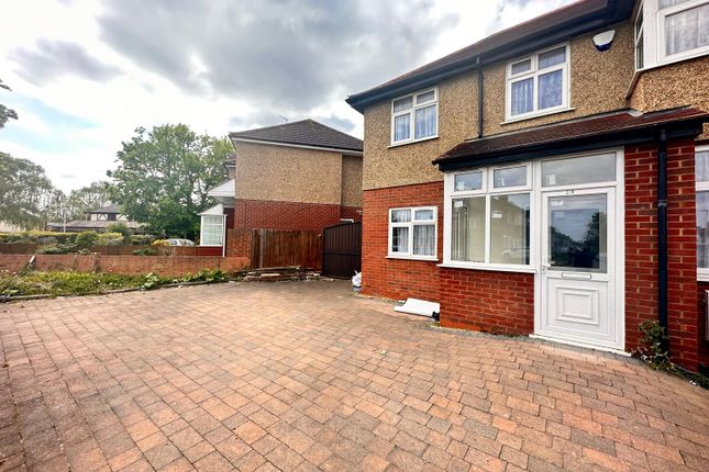 Thumbnail Semi-detached house to rent in Brookside Road, Hayes