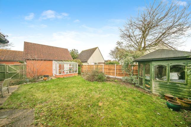 Detached bungalow for sale in Carriers Court, East Bergholt, Colchester