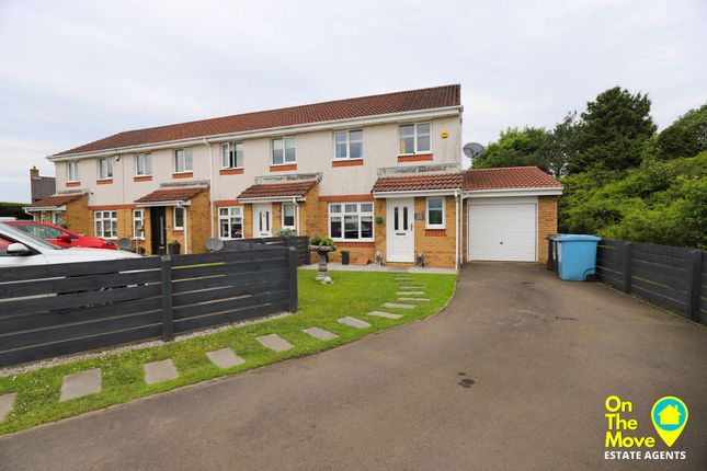 Thumbnail End terrace house for sale in St. Abbs Way, Chapelhall