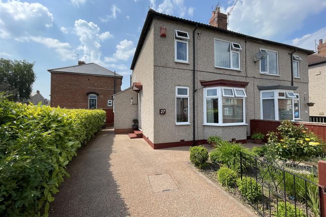 Thumbnail Semi-detached house for sale in Leyburn Road, Darlington