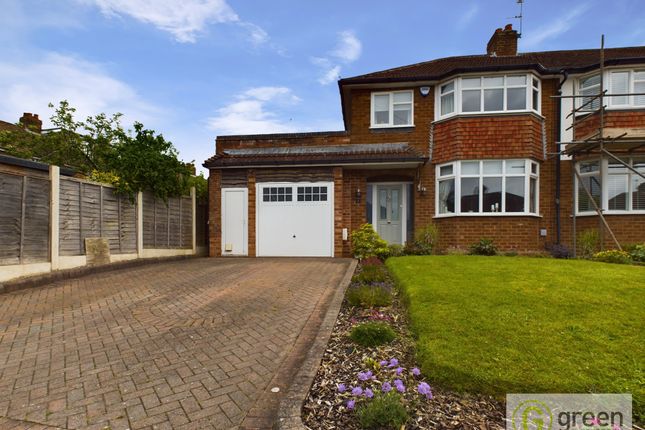 Thumbnail Semi-detached house for sale in Rednall Drive, Four Oaks, Sutton Coldfield