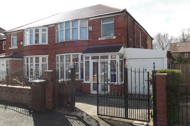 Semi-detached house to rent in Wilmslow Road, Fallowfield, Manchester M14