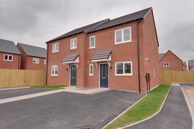 Thumbnail Semi-detached house for sale in Hay Meadow Croft, Wheaton Aston, Stafford