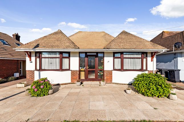 Thumbnail Detached bungalow for sale in Alexandra Road, Capel-Le-Ferne, Folkestone