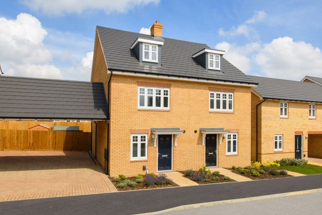Thumbnail Semi-detached house for sale in "Queensville" at Southern Cross, Wixams, Bedford