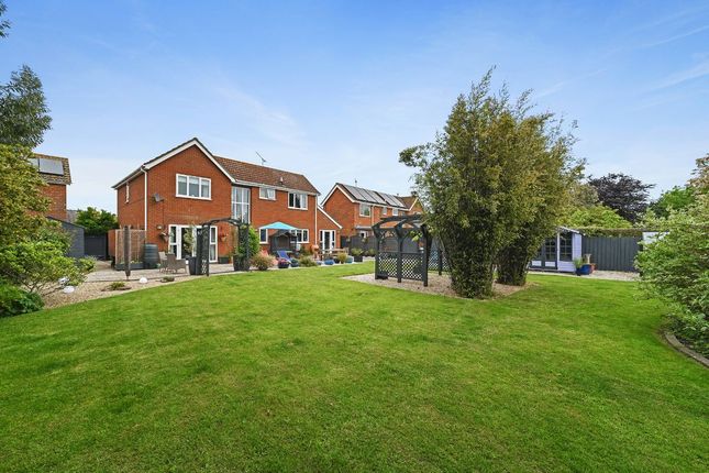 Thumbnail Detached house for sale in Pump Close, Bredfield, Woodbridge