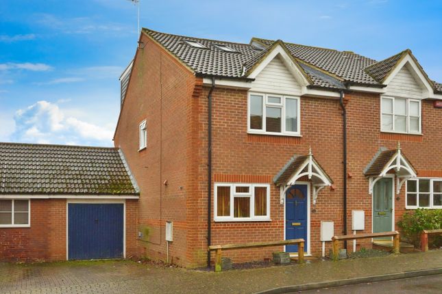 Thumbnail Semi-detached house for sale in Holborn Crescent, Tattenhoe, Milton Keynes, Buckinghamshire