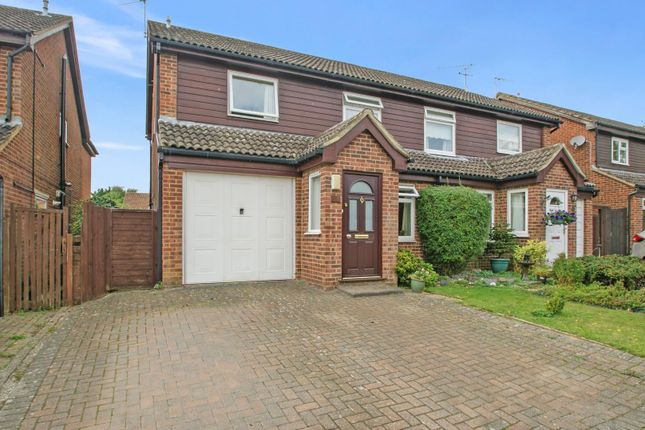 Thumbnail Semi-detached house for sale in Wentworth Drive, Bishop's Stortford