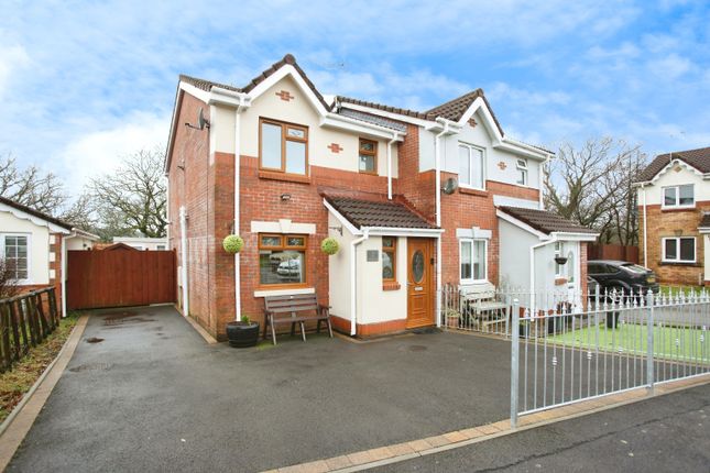 Semi-detached house for sale in Cae Ysgubor, Hengoed