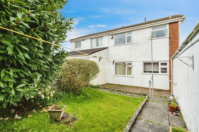 Semi-detached house for sale in Cobham Close, Gorseinon, Swansea