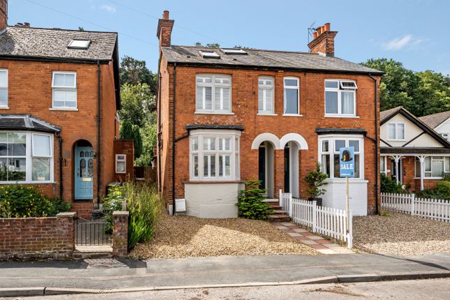 Semi-detached house for sale in Upper Broadmoor Road, Crowthorne, Berkshire