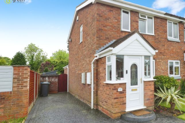Thumbnail Semi-detached house for sale in Grassholme, Wilnecote, Tamworth