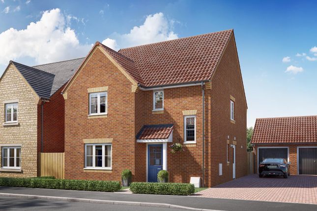 Thumbnail Detached house for sale in The Walnut, Orchard Way, Corby Glen