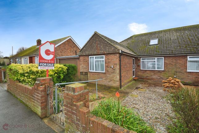Thumbnail Semi-detached bungalow for sale in Greenhill Gardens, Ramsgate, Kent