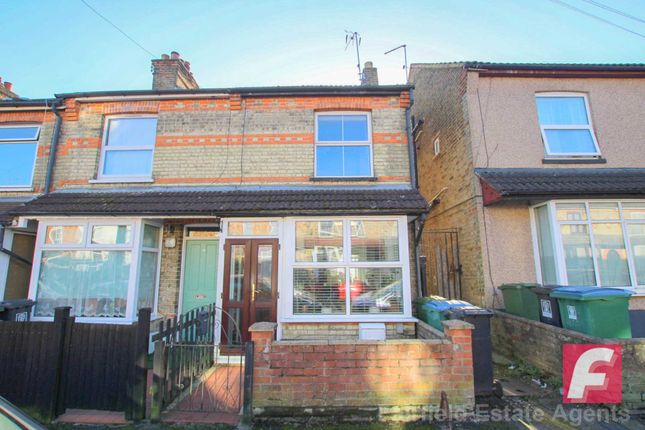 Thumbnail End terrace house for sale in Victoria Road, Watford