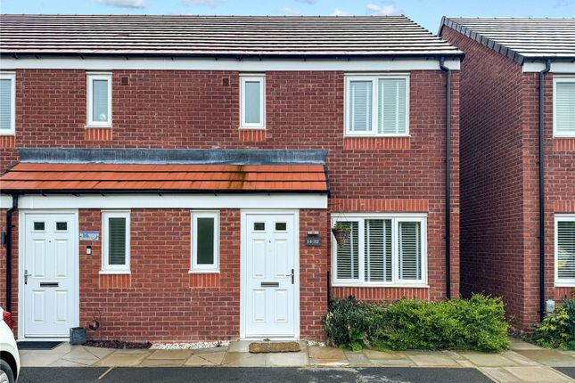 Thumbnail End terrace house for sale in Smith Close, Fleckney, Leicester, Leicestershire